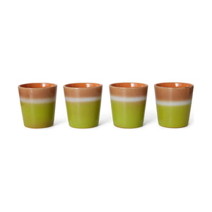 HKliving - Stoneware kupa | Yeşil