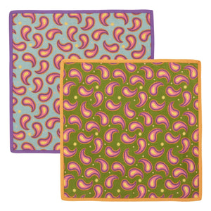Anna + Nina - Paisley Napkins - Set of 2