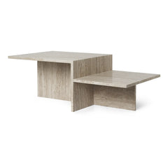 Ferm Living - Distinct Travertine Coffee Table | Beige