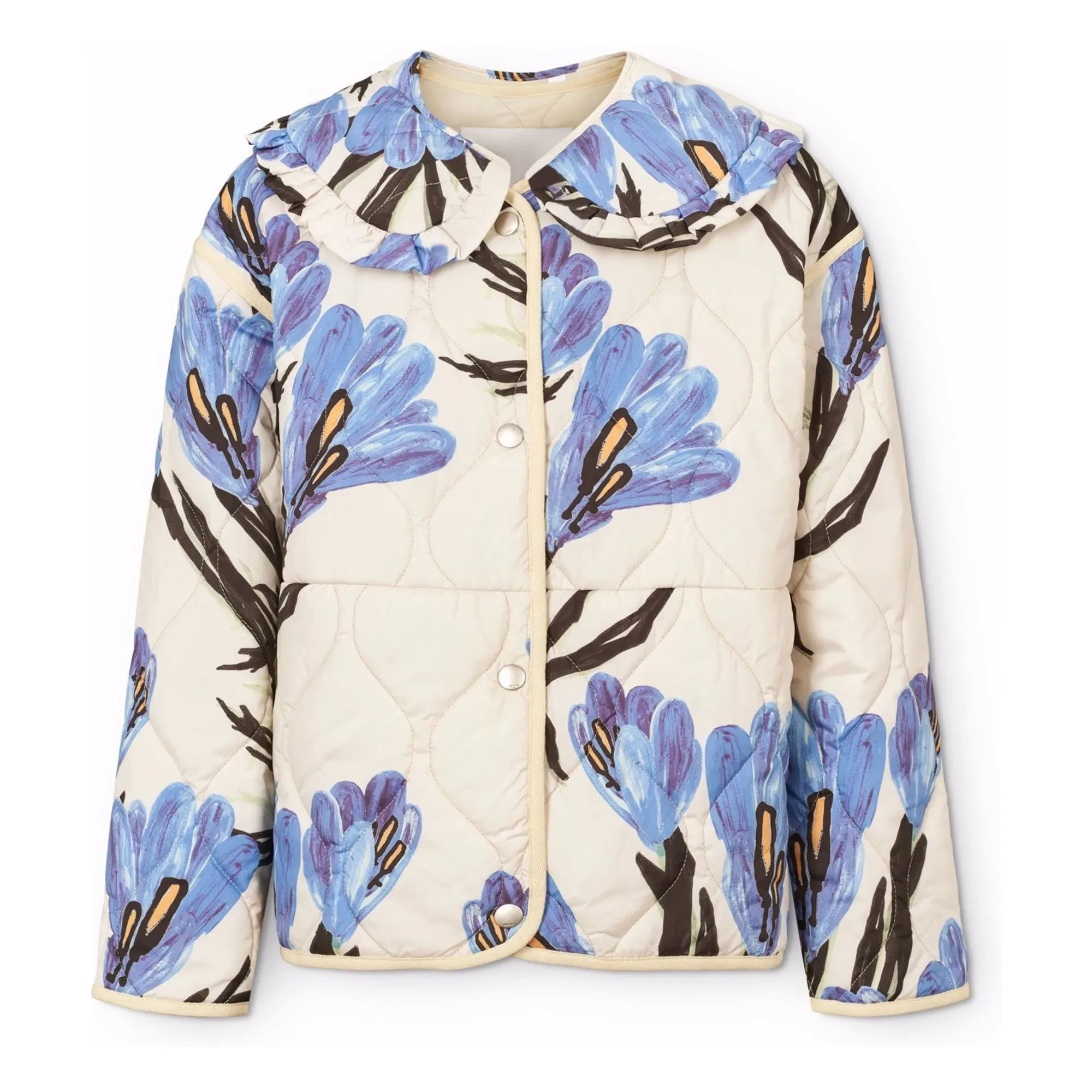 Molo - Claudine Yoke Jacket Hailey Recycled Fiber | Ivory