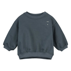 Gray Label – Mini Bio-Baumwoll-Sweatshirt | Grau-Blau