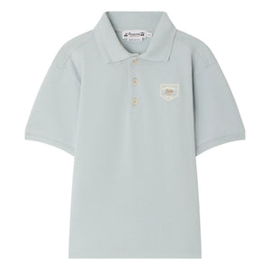 Bonpoint - Lorris organic cotton polo shirt | Light Blue