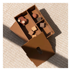 Nofred - Aufbewahrungsbox mit Holzdeckel | Braun