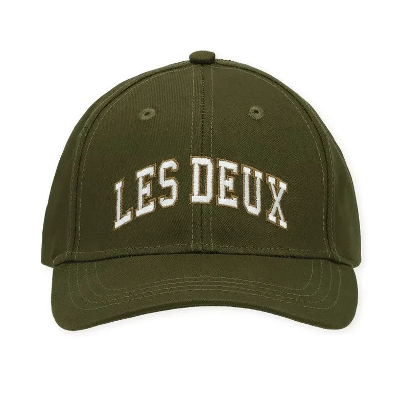 Les Deux - College Baseball Kappe: 100% Bio-Baumwolle | Khaki