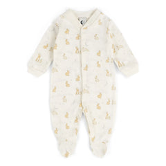 Sleepy Doe - Bunny Foot Pajamas Organic Cotton | Off-White