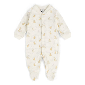 Sleepy Doe - Bunny Foot Pajamas Organic Cotton | Off-White