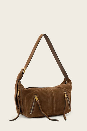 AllSaints kadın süet hobo çanta JEAN