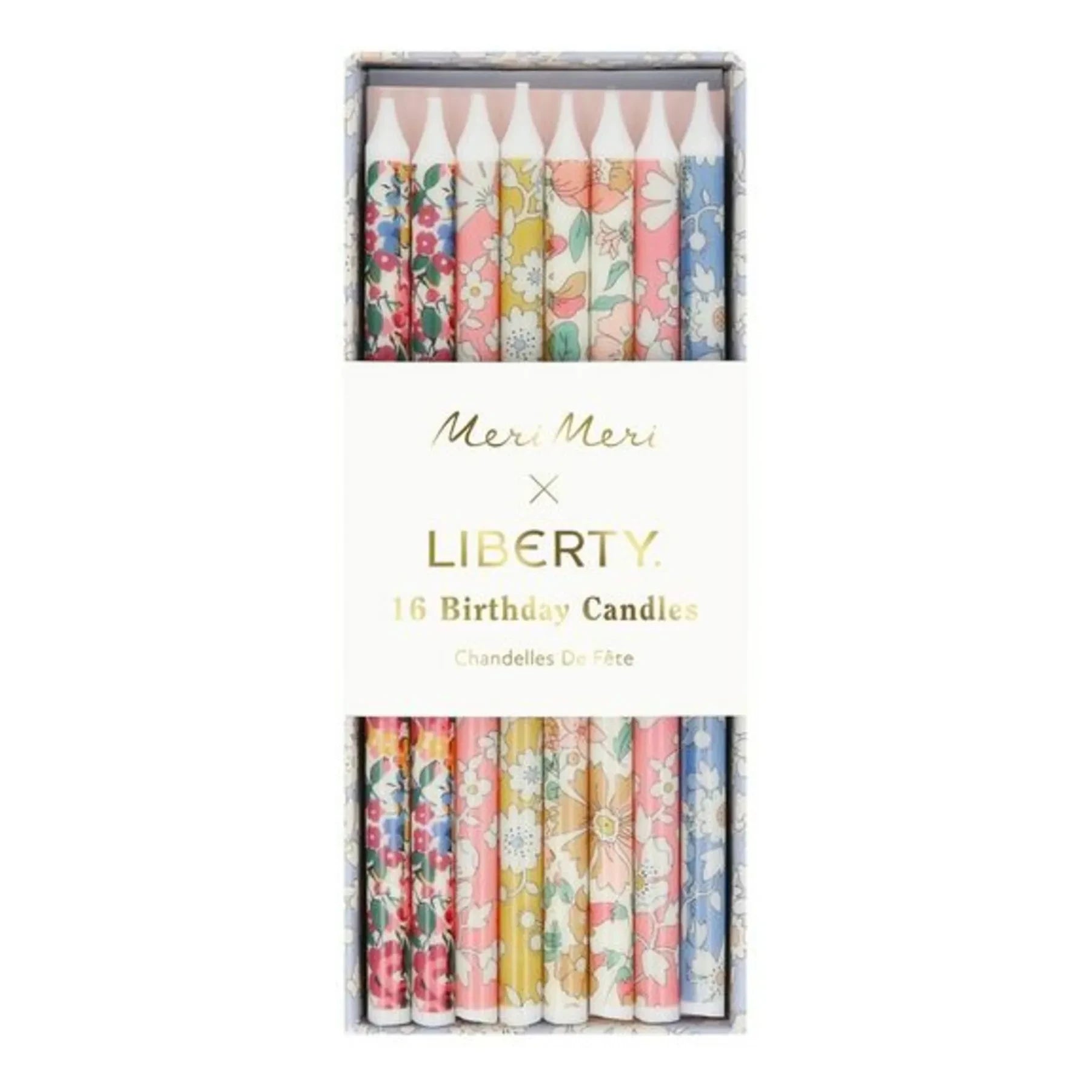 Meri Meri - Geburtstagskerzen - Meri Meri x Liberty - 5er-Set