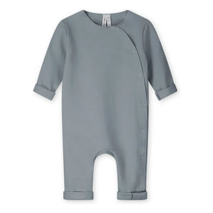 Gray Label – Strampler aus Bio-Baumwolle | Eisblau