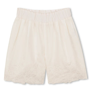 Chloé - Organik Pamuk Poplin Pantolon | Ekru