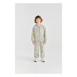 Bobo Choses - Organik pamuklu jogger sosluklar | Heather grey