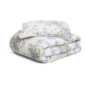 garbo&friends - Plumbago Organic Cotton Duvet Cover Set | Blue