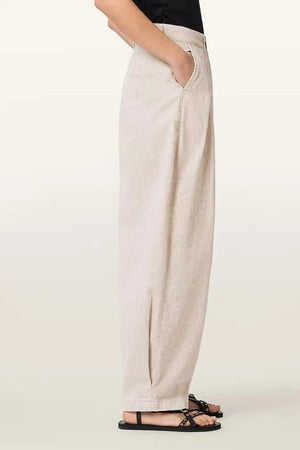 AllSaints pamuklu baggy kadın pantolonu BECCA