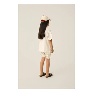The Campamento - Floral Bicycle Shorts | Ecru