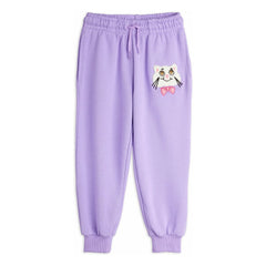 Mini Rodini - Organik Pamuklu Jogger Cat | Mor