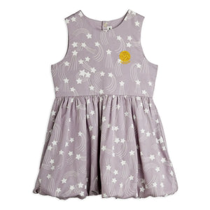 Mini Rodini - Tencel Star Elbise | Mauve