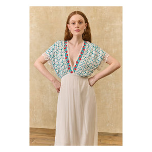Louise Misha - Bejolie Kleid | Creme
