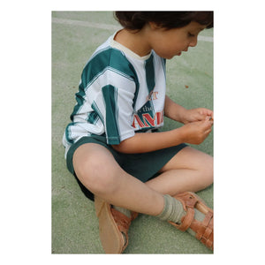 Konges Sløjd - Striped T-Shirt Recycled Fibres | Green