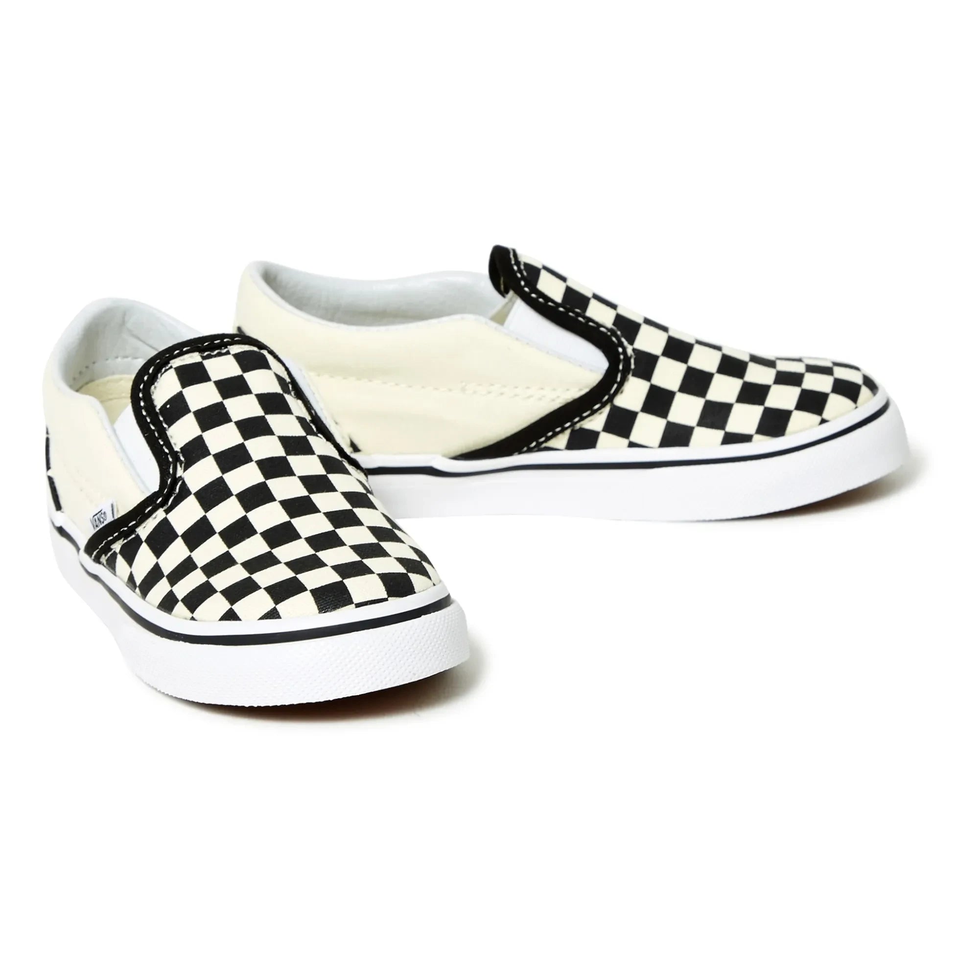 Vans - Checkerboard Classic Slip-On Schuhe | Weiß