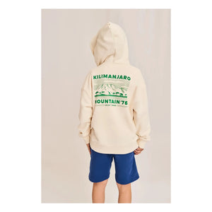 AO76 - Eldo geri dönüştürülmüş lifli sweatshirt | Ekru