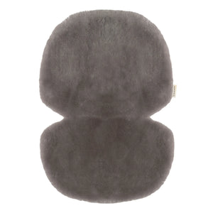 BINIBAMBA - Sheepskin Mat for Stroller or Moses Basket | Elephant