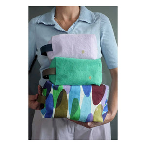 La cerise sur le gâteau - Iona Cosmetic Bag Cube | Mint Green
