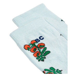 Bobo Choses - Organik Pamuk Domates Çorap | Açık Mavi