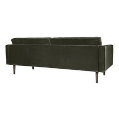 Broste Copenhagen - Wind Velvet 3'lü Kanepe | Zeytin yeşili