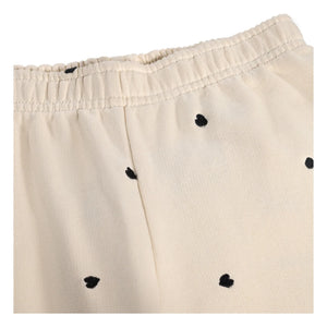 Molo - Anna Cœurs Organic Cotton Jogger Pants | Ecru