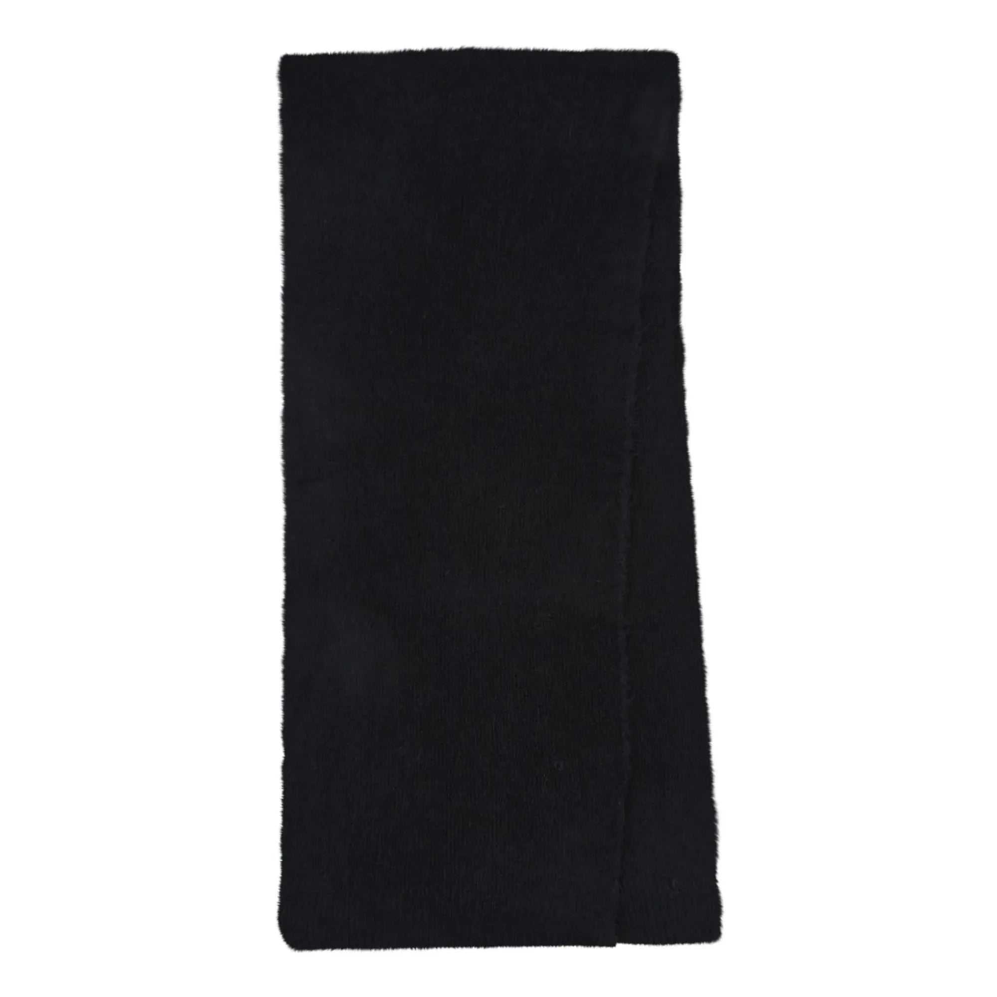 American Vintage - Schal aus Alpaka-Wolle | Schwarz