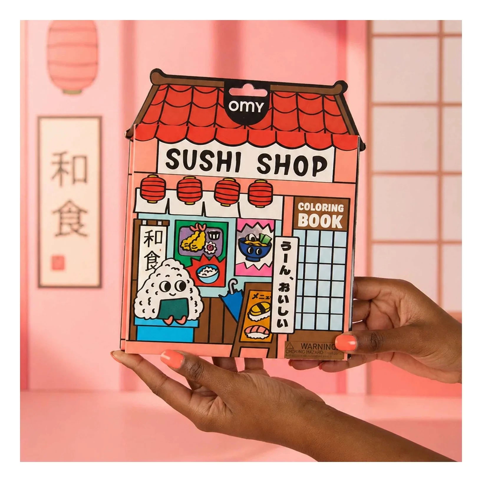 Omy - Boutique Boyama Kitabı - Sushi Shop