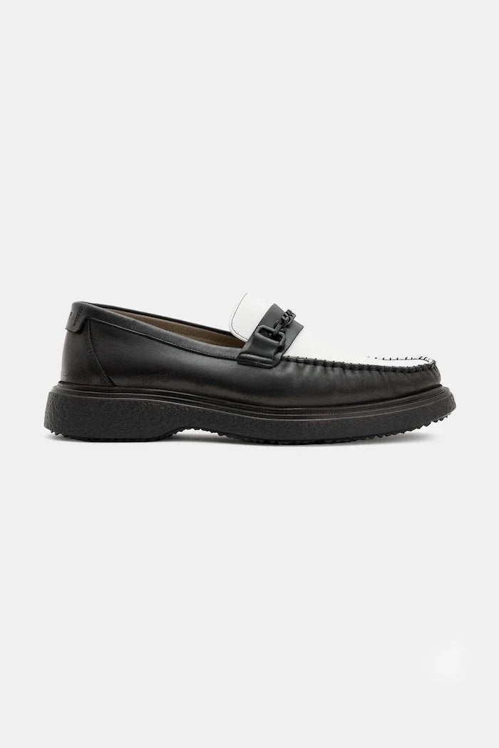 AllSaints Gibbs Chain Loafer Deri Mokasen