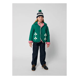 Bobo Choses - Reversible Waterproof Recycled Fiber Jacket | Green