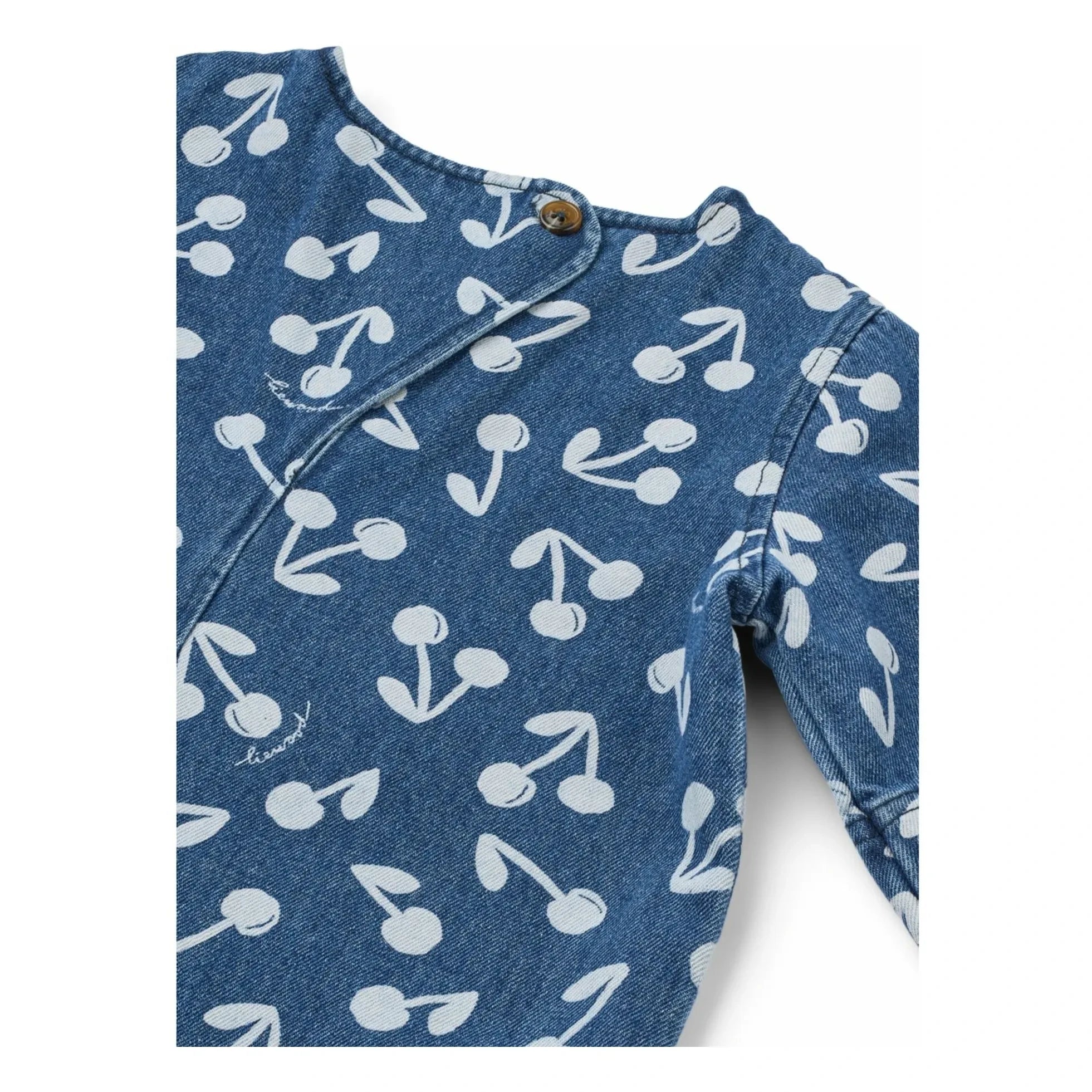 Liewood - Angelica Kirschen Jeanskleid | Jeansblau