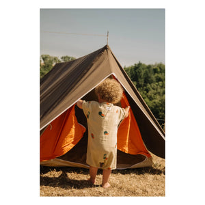 Studio Bohème - Bebecito Kombishort Wassermelone Bio-Baumwolle | Salbei
