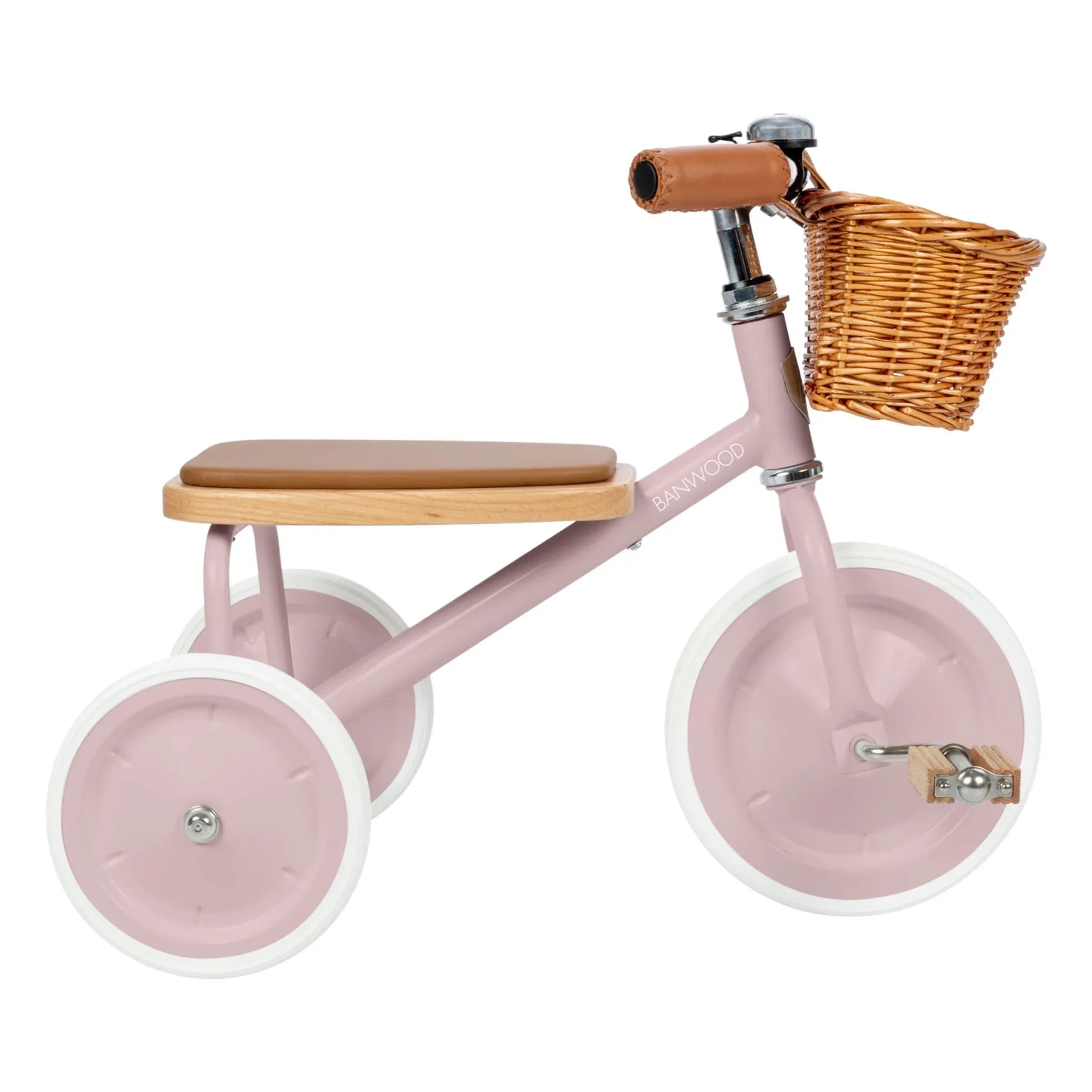 Banwood - Dreirad aus Metall und Holz | Dusty Pink