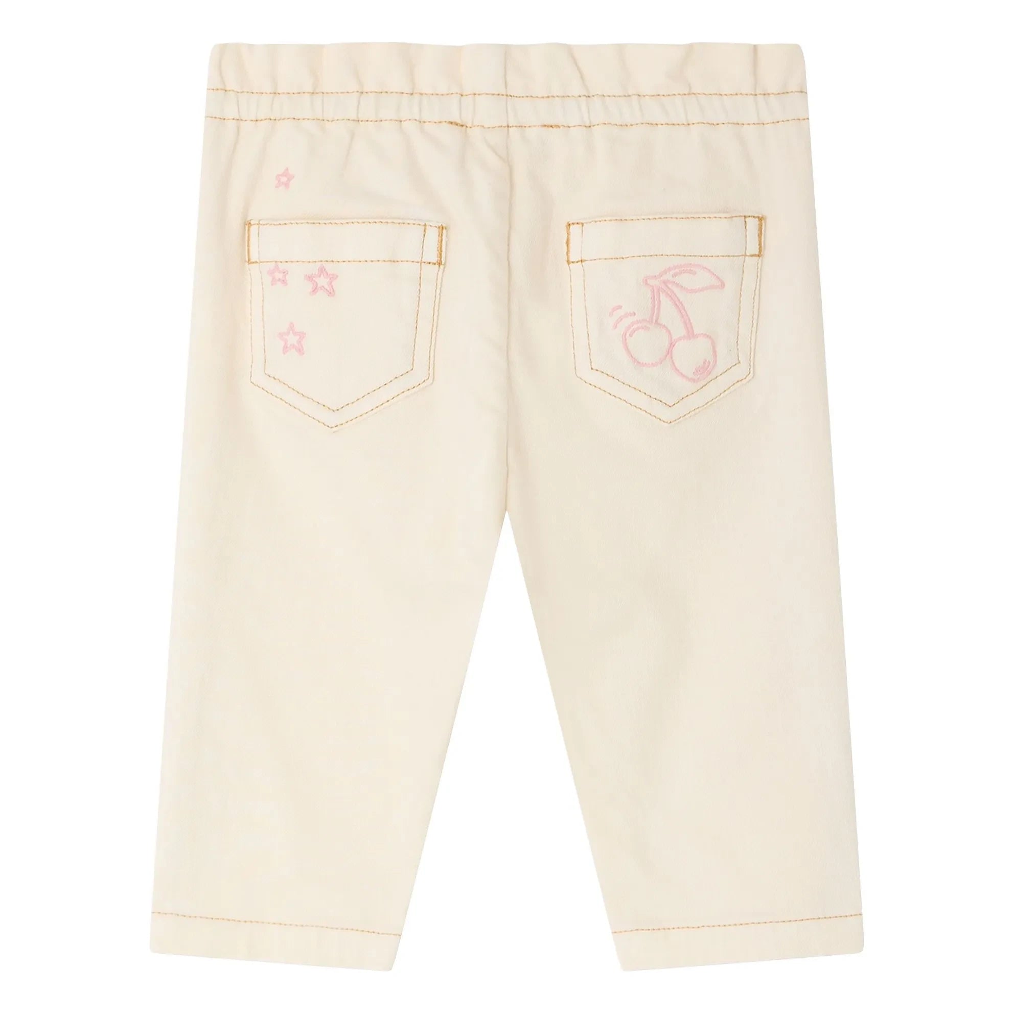 Bonpoint - Luciole organic cotton pants | Ecru