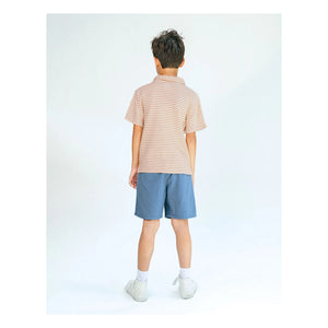 Gingersnaps - Polo Bruno Banana Çizgili Twill | Ekru