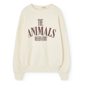 The Animals Observatory - Killifish-Sweatshirt | Weiß