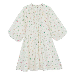 Bonton - Nectare Bouquets Dress | White