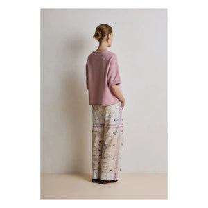 Hod - Solange Pamuklu sweatshirt | Mürdüm