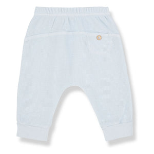 1+ in the family - Sunion Waffelhose | Blassblau