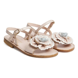 Bonpoint - Lola Fleurs sandaletler | Pudra pembesi