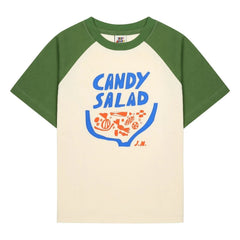 Jelly Mallow - Candy Salad T-shirt | Ekru