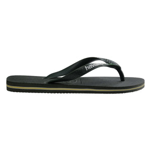 Havaianas - Brasil Logo parmak arası terlik | Zeytin yeşili