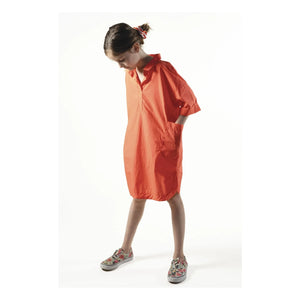Sunchild - Cadaques Oversize Hemdblusenkleid | Tangerine