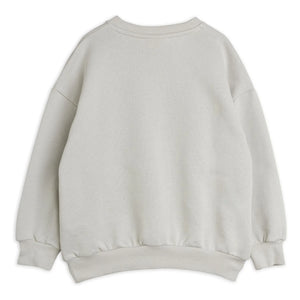 Mini Rodini - Organik pamuk Ping Pong sweatshirt | Gri