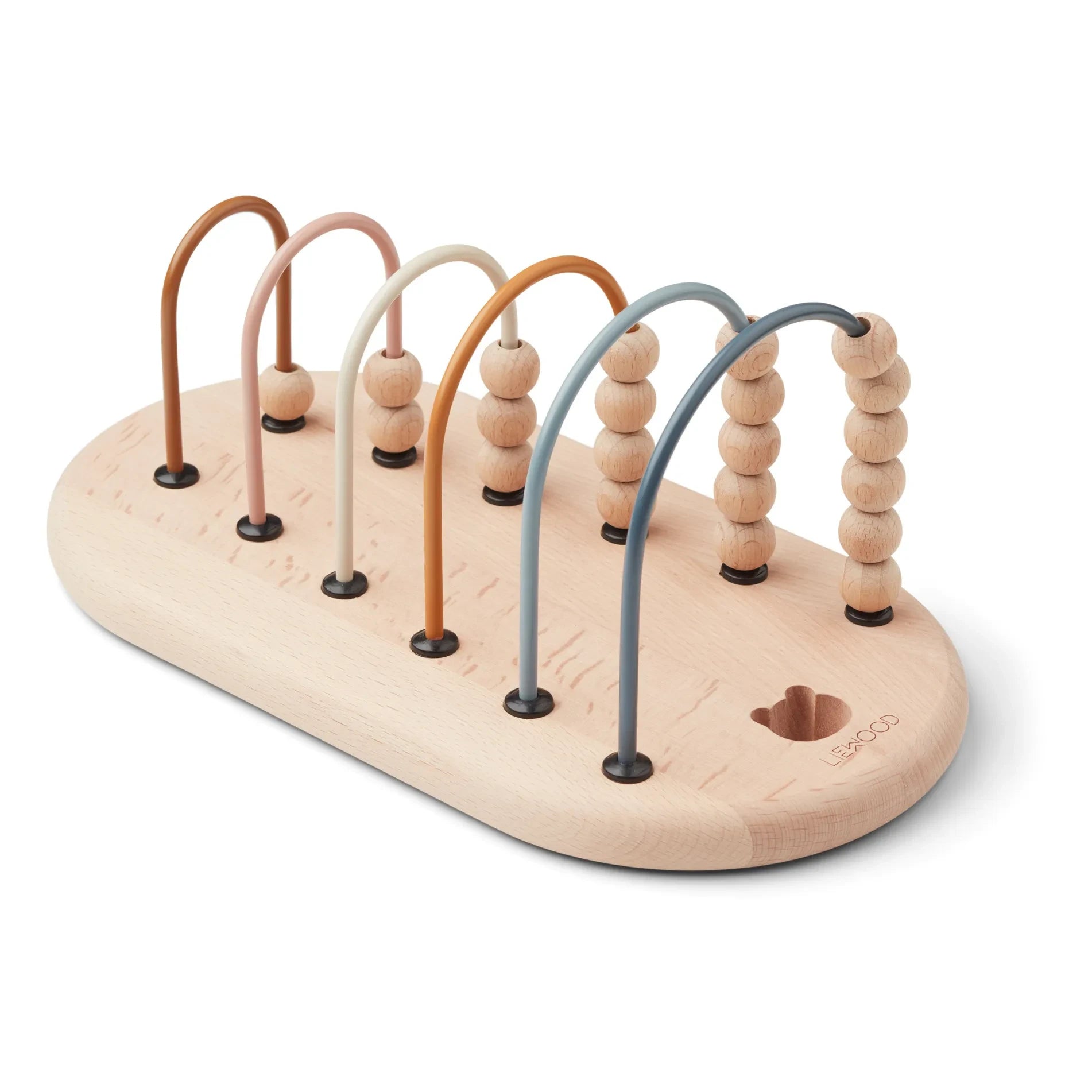 Liewood - Reagan Wooden Abacus | Light blue