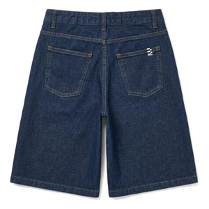 Finger in the nose - Bermuda şort Denim Tate | Koyu Mavi