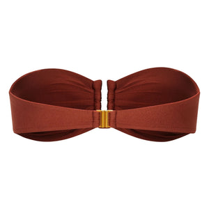Alma Deia - Blake Bandeau Üst | Terracotta